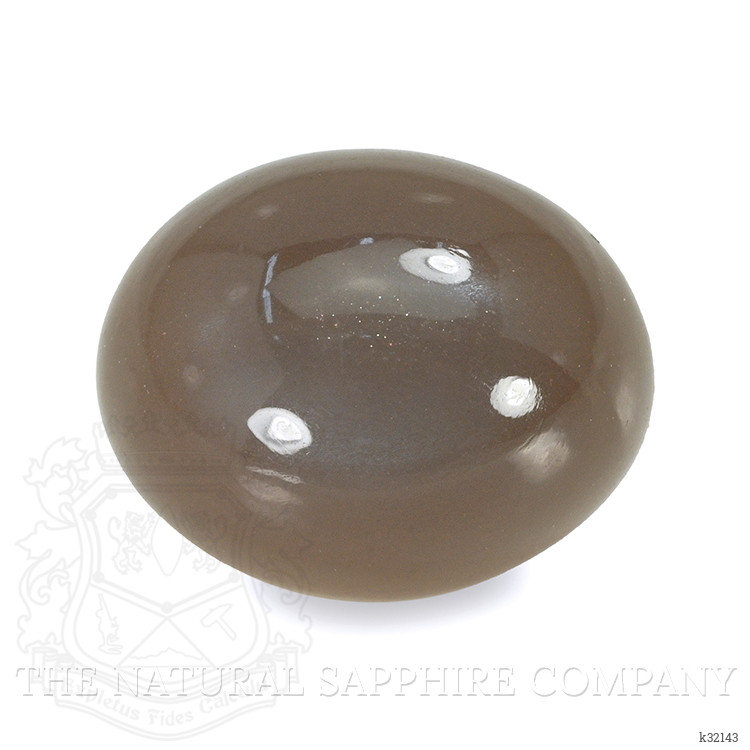 3.77 Ct. Brown Cabochon Moonstone from Ceylon (Sri Lanka)