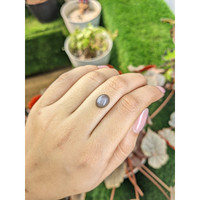 3.77 Ct. Brown Cabochon Moonstone from Ceylon (Sri Lanka) Life Style