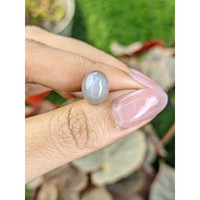 4.79 Ct. Grey Cabochon Moonstone from Ceylon (Sri Lanka) Life Style