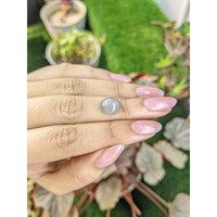 4.79 Ct. Grey Cabochon Moonstone from Ceylon (Sri Lanka) Life Style