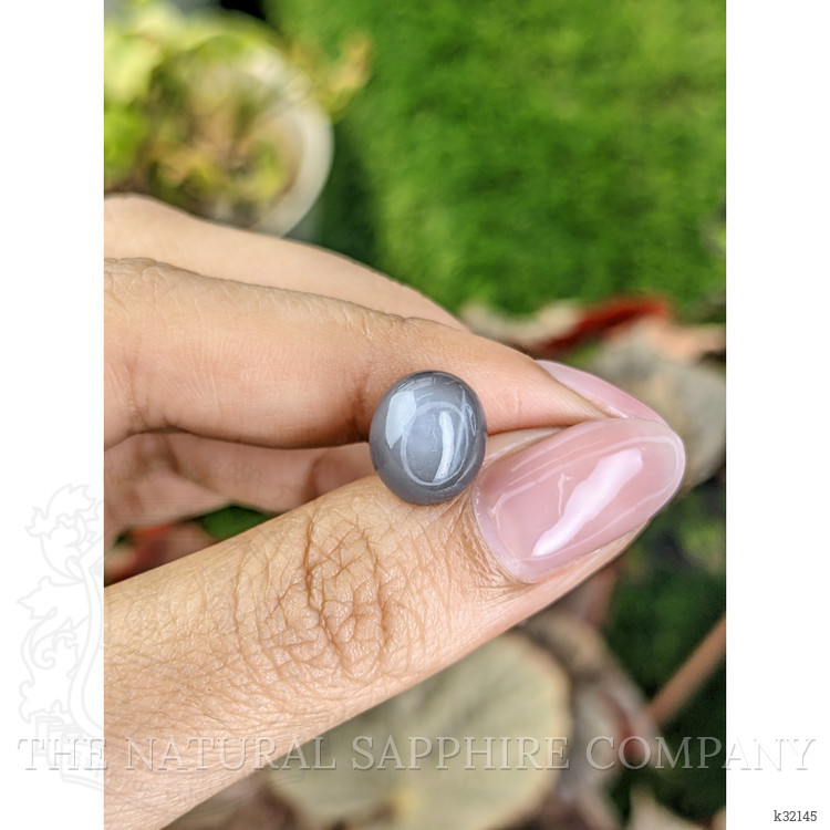 5.23 Ct. Grey Cabochon Moonstone from Ceylon (Sri Lanka)