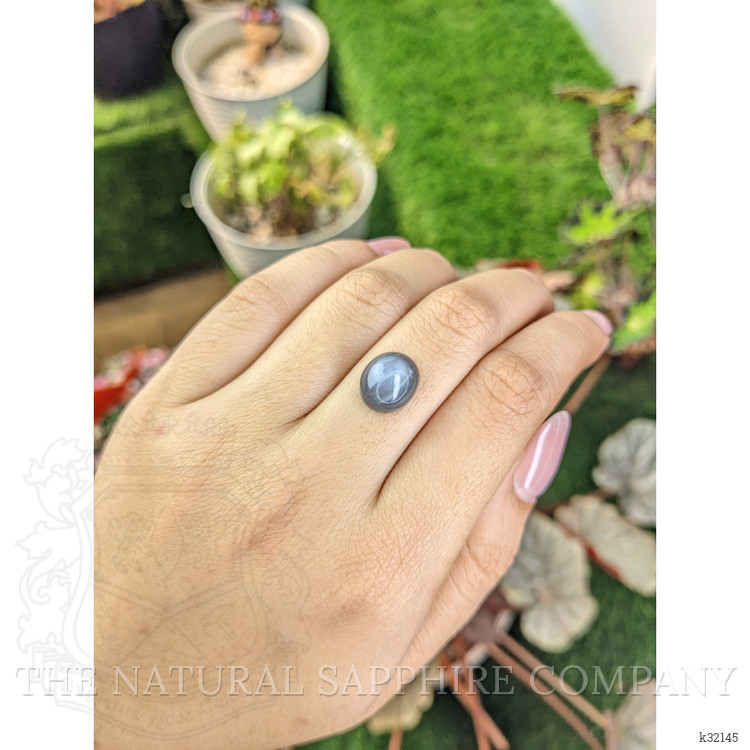 5.23 Ct. Grey Cabochon Moonstone from Ceylon (Sri Lanka)