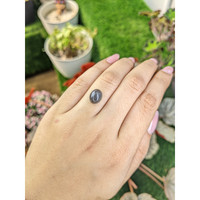 3.63 Ct. Grey Cabochon Moonstone from Ceylon (Sri Lanka) Life Style