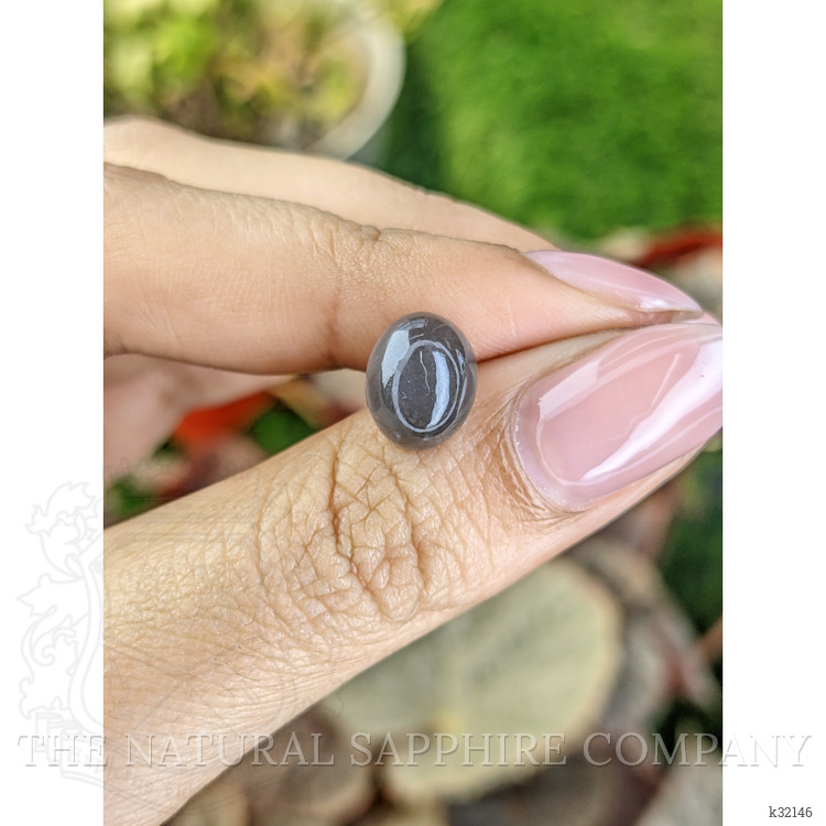 3.63 Ct. Grey Cabochon Moonstone from Ceylon (Sri Lanka)