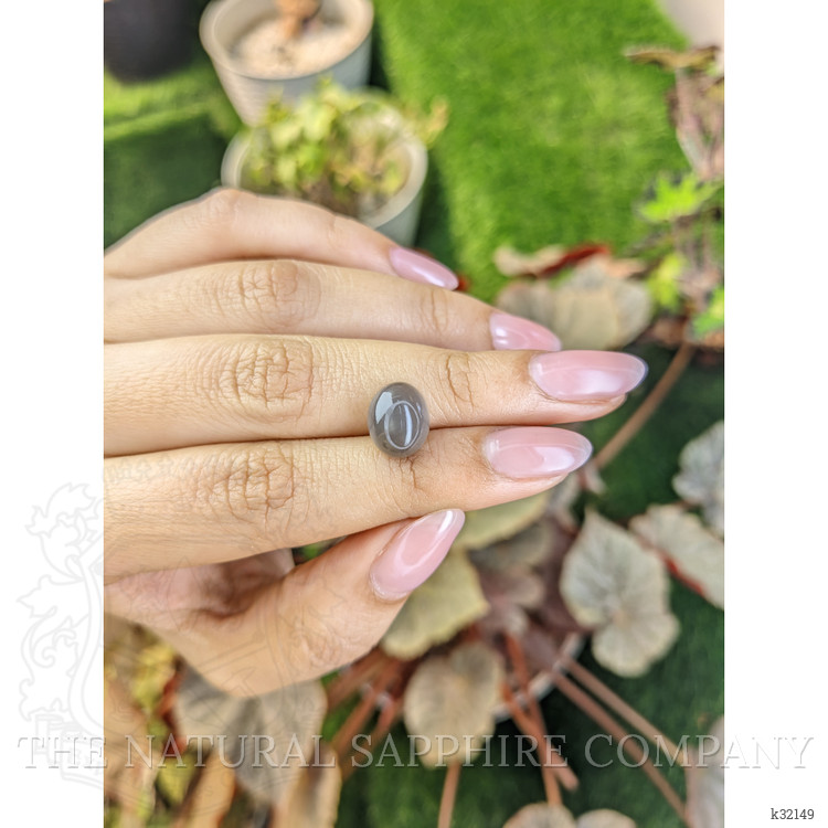4.44 Ct. Brown Cabochon Moonstone from Ceylon (Sri Lanka)