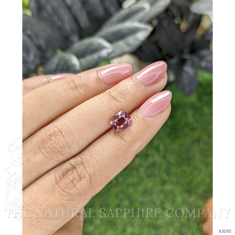 1.96 Ct. Pink Malaya Garnet from Tanzania