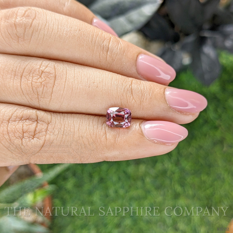 1.96 Ct. Pink Malaya Garnet from Tanzania