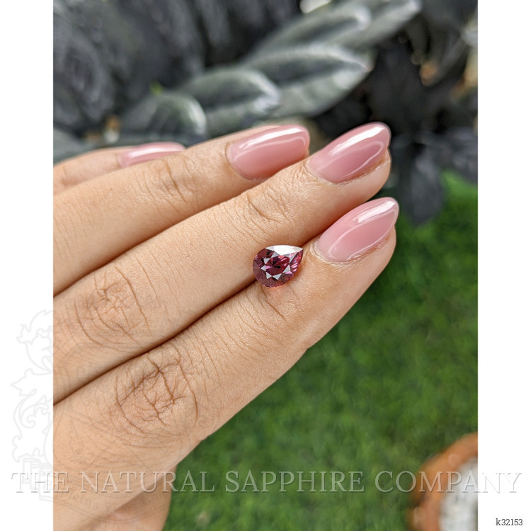 1.97 Ct. Pink Malaya Garnet from Tanzania