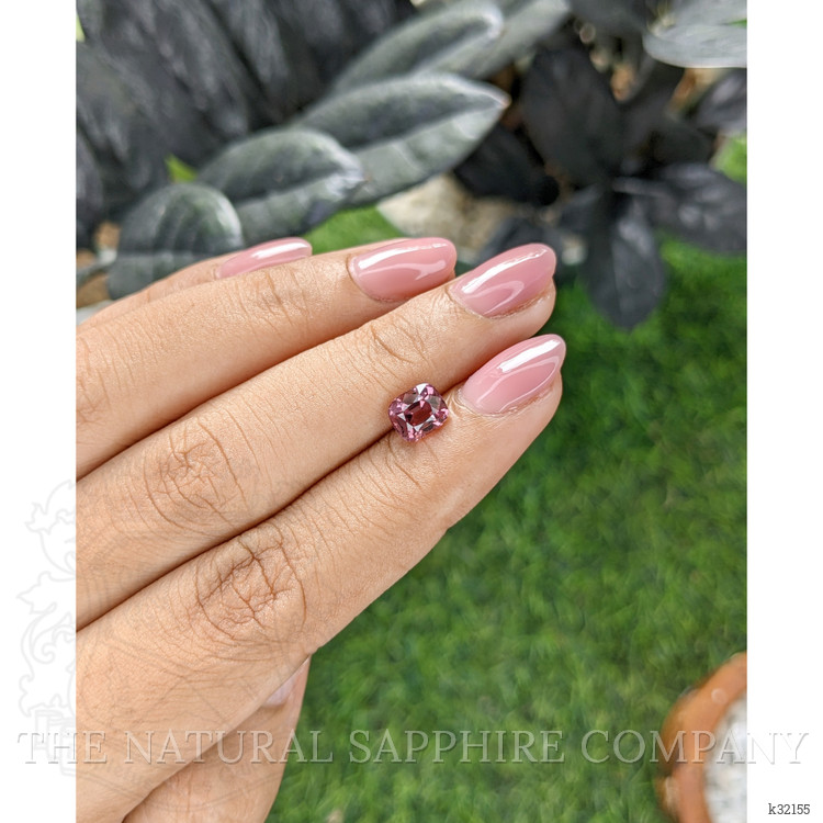 1.56 Ct. Pink Malaya Garnet from Tanzania