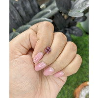 1.56 Ct. Pink Malaya Garnet from Tanzania Life Style