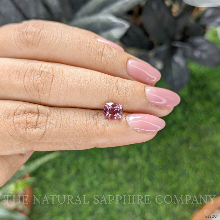 1.56 Ct. Pink Malaya Garnet from Tanzania