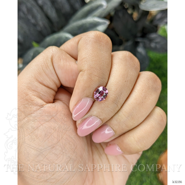 1.76 Ct. Pink Malaya Garnet from Tanzania