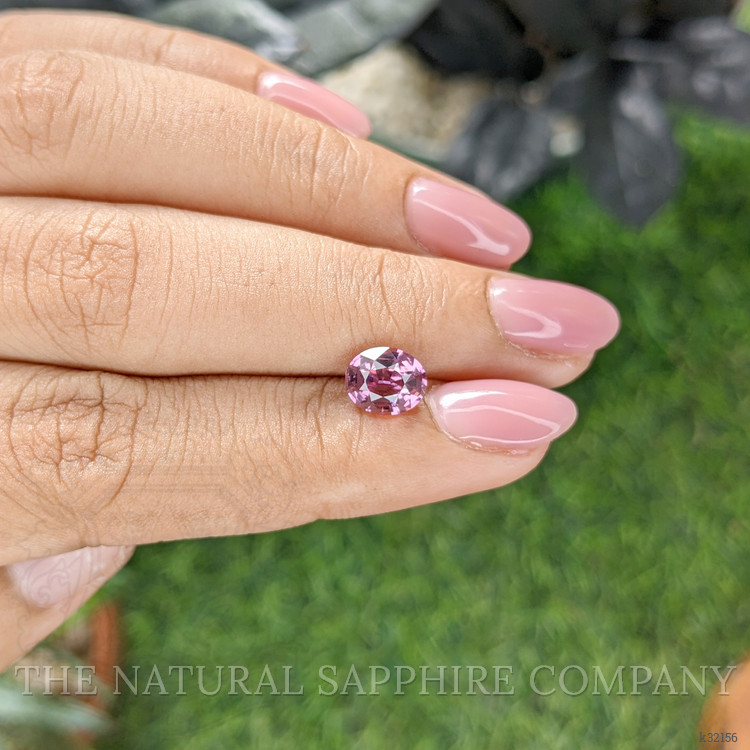 1.76 Ct. Pink Malaya Garnet from Tanzania