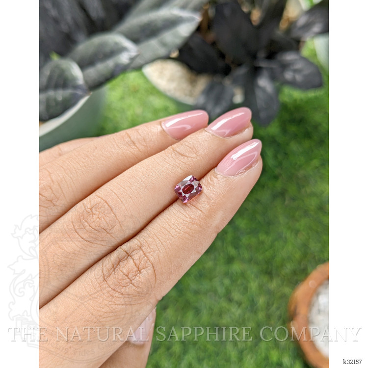 1.65 Ct. Reddish Pink Malaya Garnet from Tanzania