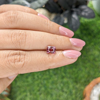 1.65 Ct. Reddish Pink Malaya Garnet from Tanzania Life Style