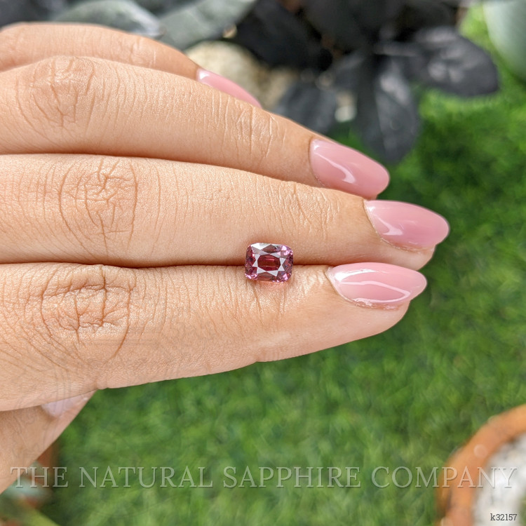1.65 Ct. Reddish Pink Malaya Garnet from Tanzania