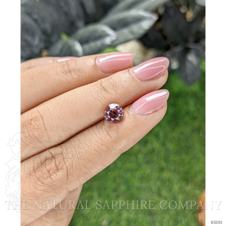 1.78 Ct. Pink Malaya Garnet from Tanzania