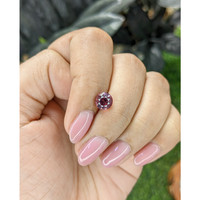 1.78 Ct. Pink Malaya Garnet from Tanzania Life Style