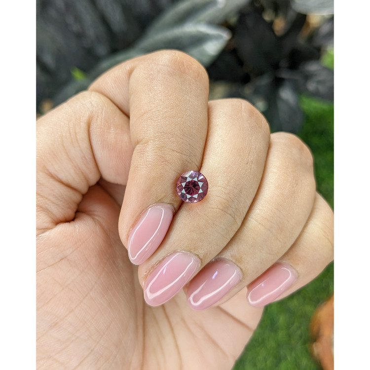 1.78 Ct. Pink Malaya Garnet from Tanzania