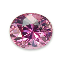 1.81 Ct. Pink Malaya Garnet from Tanzania Video