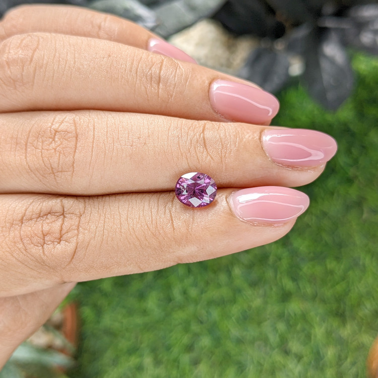 1.81 Ct. Pink Malaya Garnet from Tanzania