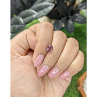 1.42 Ct. Purple Malaya Garnet from Tanzania Life Style