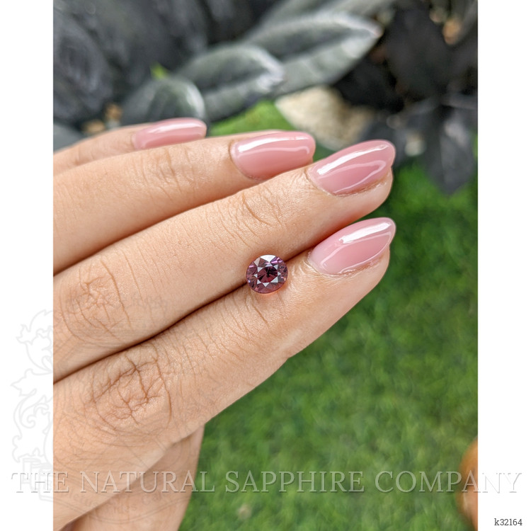 1.40 Ct. Purple Malaya Garnet from Tanzania