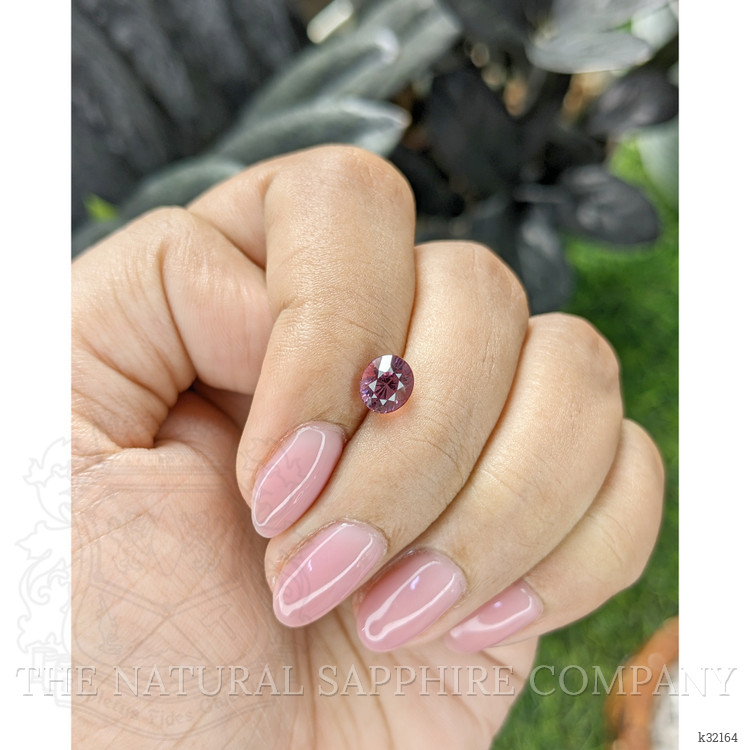 1.40 Ct. Purple Malaya Garnet from Tanzania