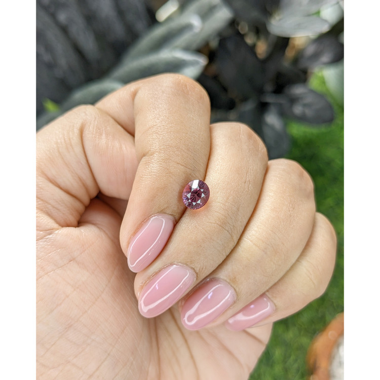 1.40 Ct. Purple Malaya Garnet from Tanzania