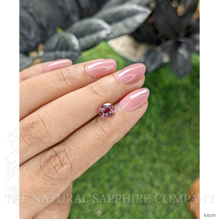 1.22 Ct. Pink Malaya Garnet from Tanzania