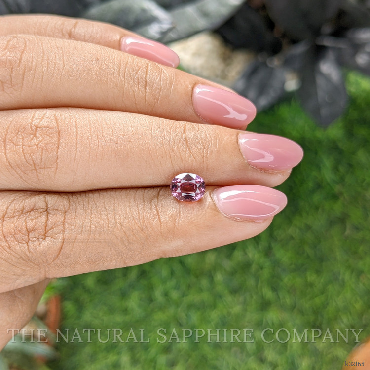 1.22 Ct. Pink Malaya Garnet from Tanzania