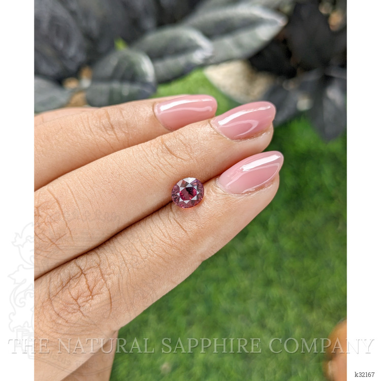1.30 Ct. Purple Malaya Garnet from Tanzania