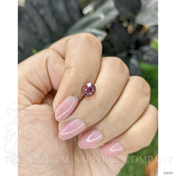 1.30 Ct. Purple Malaya Garnet from Tanzania
