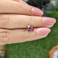 1.37 Ct. Purple Malaya Garnet from Tanzania Life Style