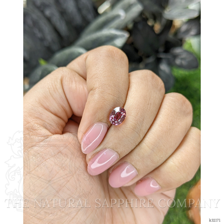 1.60 Ct. Pink Malaya Garnet from Tanzania