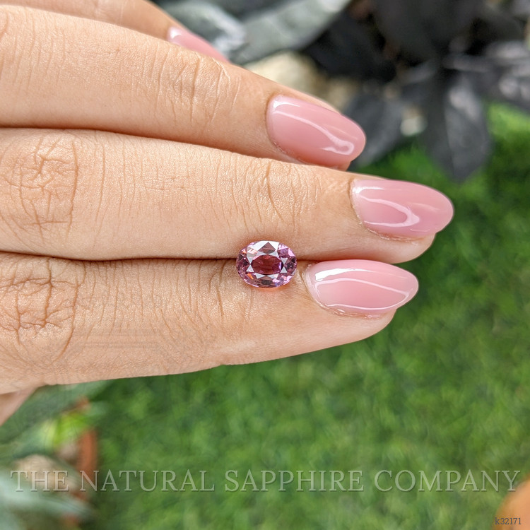 1.60 Ct. Pink Malaya Garnet from Tanzania