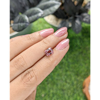 1.58 Ct. Pink Malaya Garnet from Tanzania Life Style