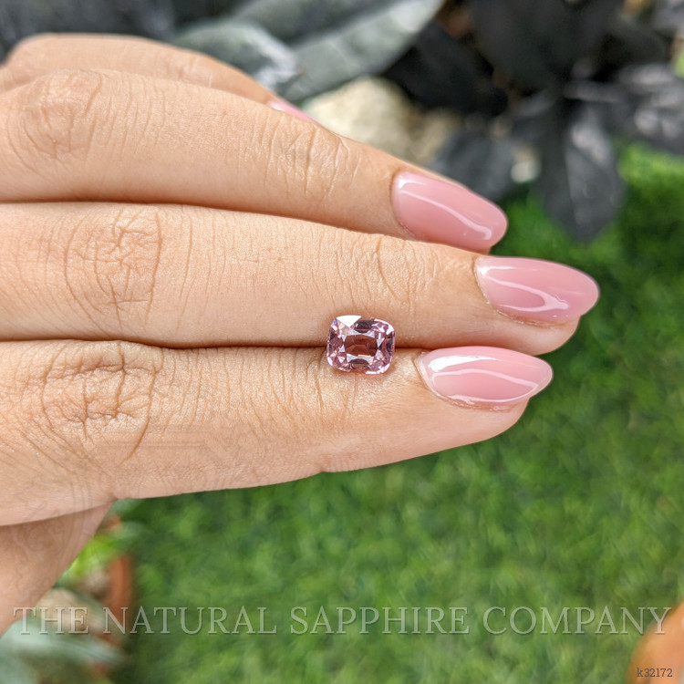 1.58 Ct. Pink Malaya Garnet from Tanzania