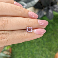 1.48 Ct. Pink Malaya Garnet from Tanzania Life Style