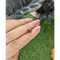1.65 Ct. Purple Malaya Garnet from Tanzania Life Style