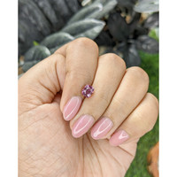 1.28 Ct. Pink Malaya Garnet from Tanzania Life Style