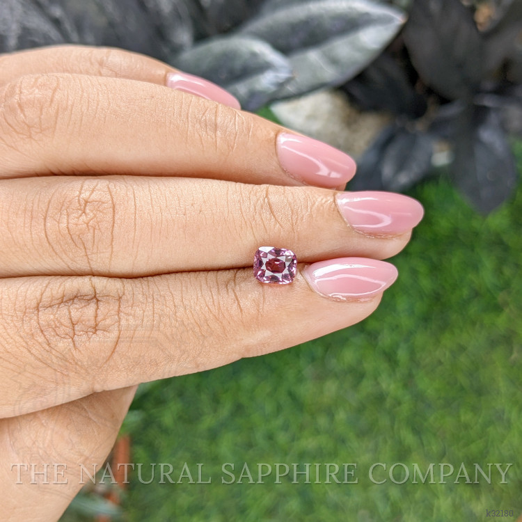 1.35 Ct. Pink Malaya Garnet from Tanzania