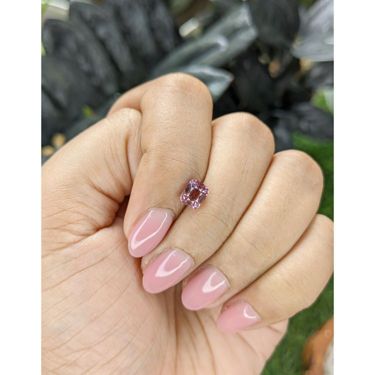 1.20 Ct. Pink Malaya Garnet from Tanzania