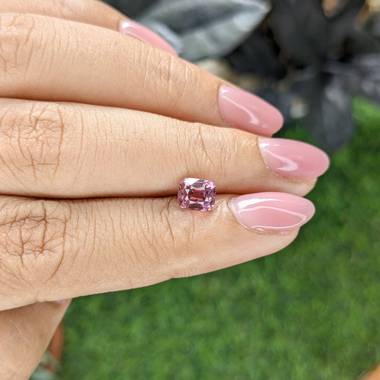 1.20 Ct. Pink Malaya Garnet from Tanzania