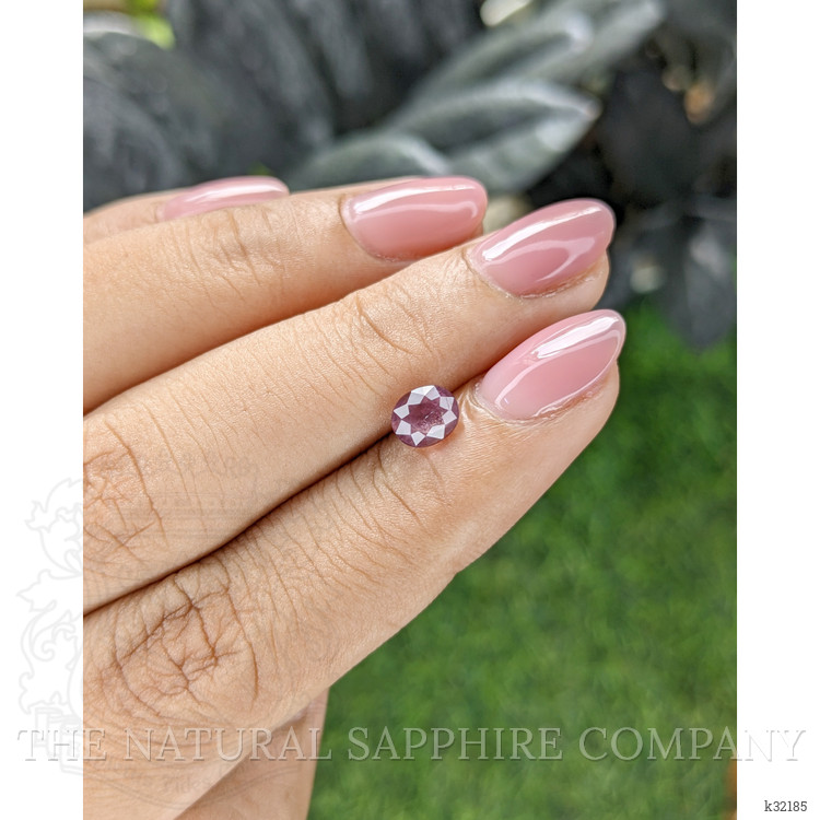 1.09 Ct. Purple Malaya Garnet from Tanzania