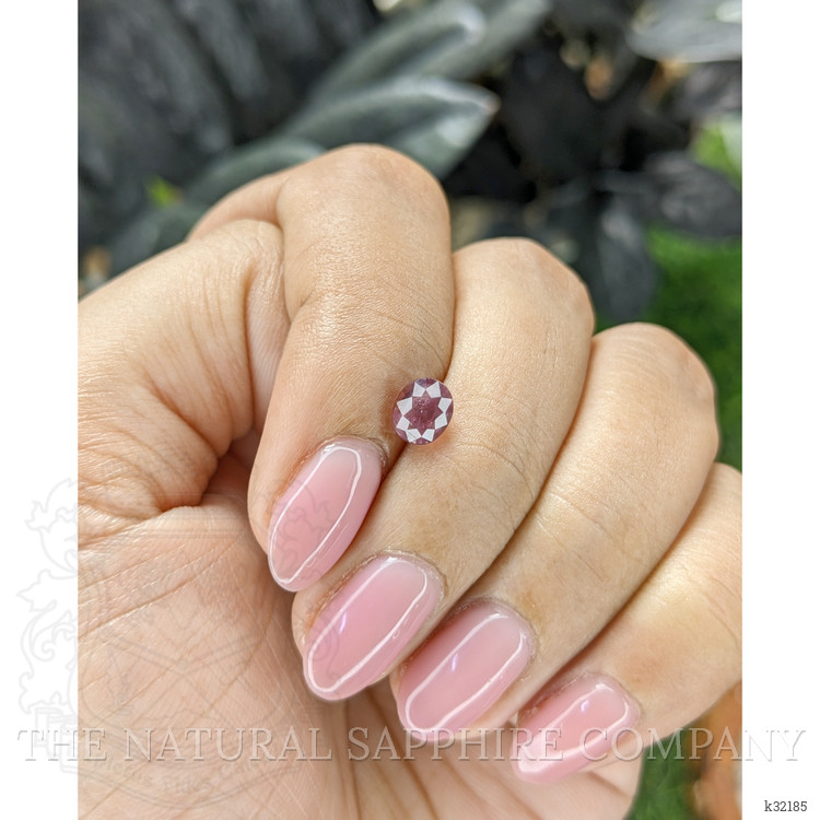 1.09 Ct. Purple Malaya Garnet from Tanzania