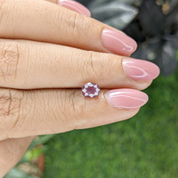 1.09 Ct. Purple Malaya Garnet from Tanzania Life Style