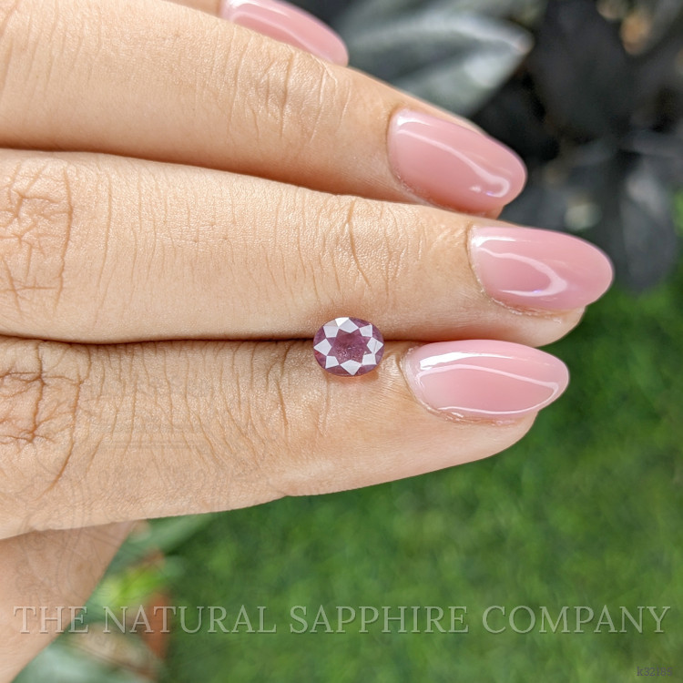 1.09 Ct. Purple Malaya Garnet from Tanzania