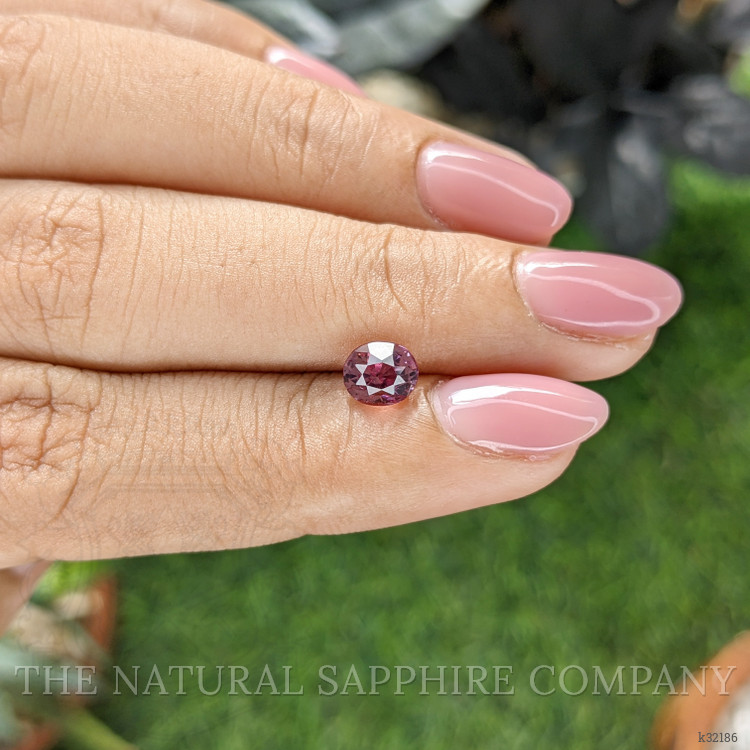1.14 Ct. Pink Malaya Garnet from Tanzania