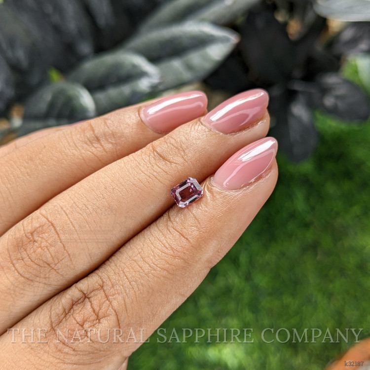 0.70 Ct. Purple Malaya Garnet from Tanzania